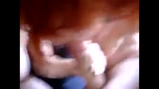 Рыжая бестия оседлала своего горячего любовника